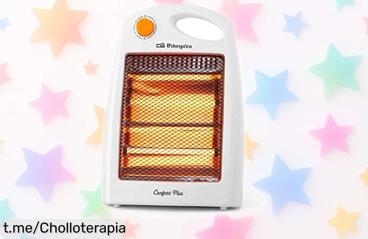 Estufa de cuarzo Orbegozo BP 5007, calienta rápido y seguro a un precio rebajado que no da crédito… ¡apresúrate, se agotan en un abrir y cerrar de ojos!