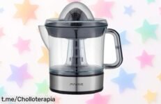 Exprimidor eléctrico de cítricos Mywave, un chollo que exprime rápido sin líos y a precio loco, ¡no te quedes sin el tuyo antes de que se agote!