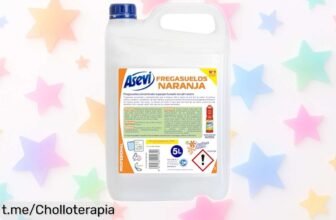 Friegasuelos concentrado Asevi perfumado naranja a precio de ganga, tu hogar brillará con frescura y aroma cítrico; ¡aprovecha esta oferta limitada!