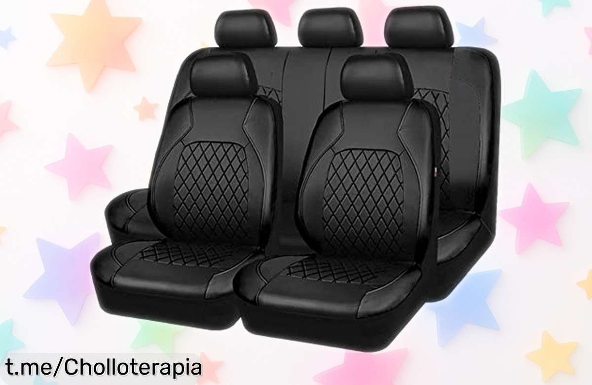 Funda de asiento Shkalacar 9 piezas para coche a un precio increíble que vuela; no te quedes sin la tuya y dale a tu auto el cuidado que se merece ya mismo.