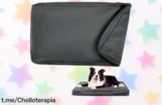 Funda impermeable para cama de perro DUJUIKE, precio bajado brutal y tus mascotas merecen lo mejor. ¡Hazte con la tuya antes que vuelen!