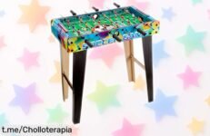 Futbolín de madera Legnoland para partidas emocionantes en casa, ¡ofertón irresistible que se va volando! No te quedes sin el tuyo y vive la diversión al instante.