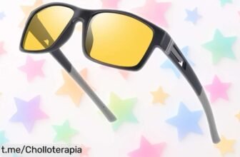 Gafas de sol deportivas Ulknyss con protección UV400 y polarizadas a un precio loco, mejoran tu visión nocturna y evitan el cansancio. ¡Consigue las tuyas antes que se agoten!