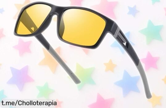 Gafas de sol deportivas Ulknyss con protección UV400 y polarizadas a un precio loco, mejoran tu visión nocturna y evitan el cansancio. ¡Consigue las tuyas antes que se agoten!