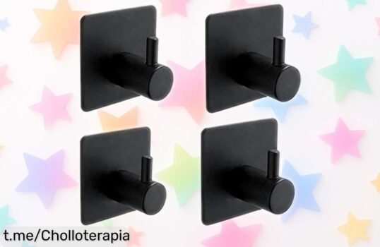 Ganchos adhesivos Ibergrif para colgar lo que quieras a un precio regalado, mejora tu hogar sin complicaciones y pon orden en un instante. ¡No dejes pasar esta oportunidad!