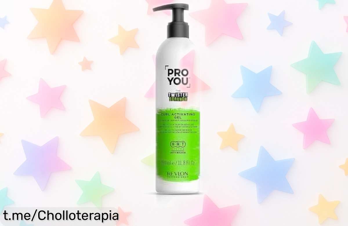 Gel activador de rizos ProYou The Twister Scrunch de Revlon a un precio loco, ¡consigue esos rizos hidratados y naturales antes que se agoten!