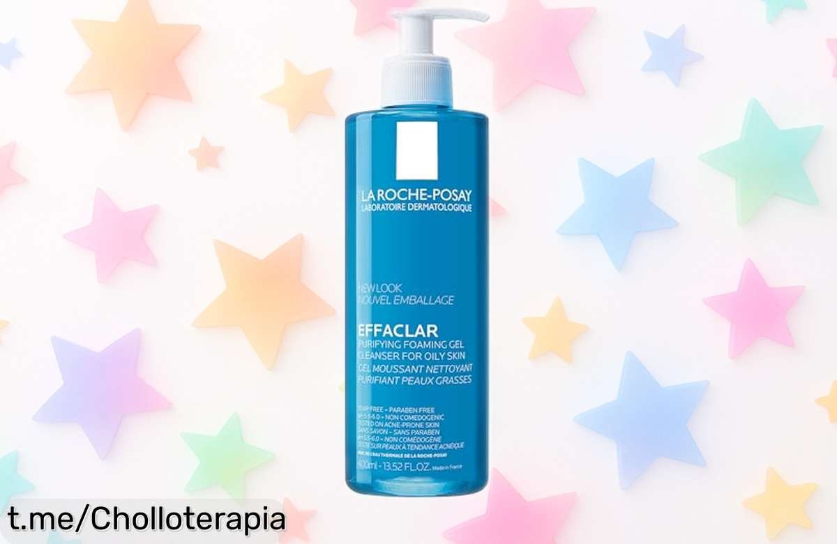 Gel limpiador La Roche Posay Effaclar +M 400 ml, purificante y calmante a precio de escándalo, ¡no te quedes sin el tuyo antes de que vuele!