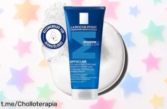 Gel limpiador para piel grasa La Roche Posay Effaclar +M a precio de risa, ¡quítate el brillo y luce un rostro fresco hoy! No te quedes sin él, vuela rápido.