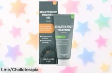 Gel para el pie de atleta Amazon Healthcare 60ml, acaba con picor y protege tus pies; ¡super chollo! No lo pienses más, vuela a por él antes que se agote.