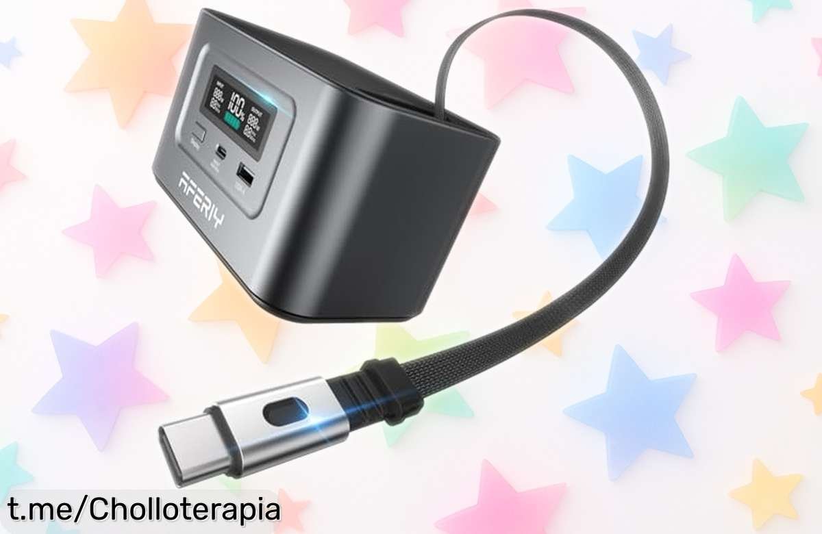 Generador eléctrico portátil AFERIY Nano100: carga tus dispositivos rápido y fácil, no dejes escapar este ofertón que vuela, ¡aprovéchalo antes de que se agote!