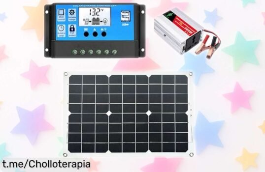 Generador solar Bavokon: Carga rápida y resistente a todo, ¡super chollo que vuela! No te quedes sin energía en tus aventuras.