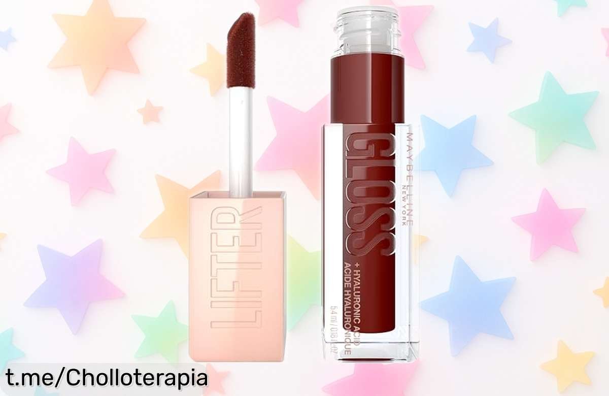 Gloss hidratante Maybelline New York Lifter Gloss: ¡volumen al instante para tus labios! Oferta regalado, no dejes pasar este brillo natural que hará sonreír tu día.