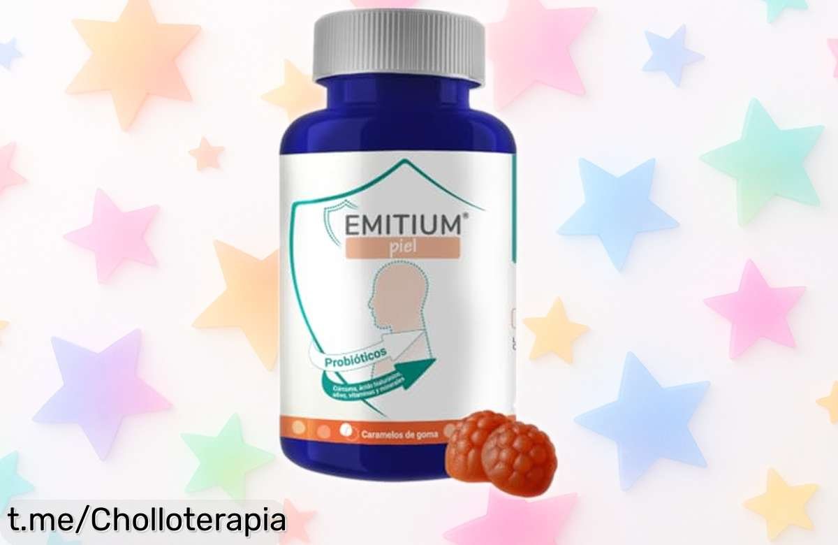 Gominolas para la piel de Emitium con ácido hialurónico y cúrcuma a precio tirado; ¡no dejes pasar esta oportunidad que vuela, cuida tu piel desde dentro ya!