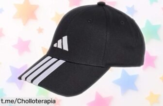 Gorra BBALL 3S de adidas, ideal para tu estilo diario y ahora a un precio que no se ve todos los días; ¡no te quedes sin ella antes de que vuelen!