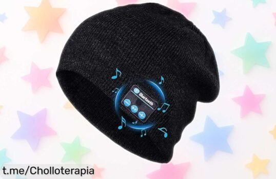 Gorro con auriculares Bluetooth lavables que suena increíble y te calienta en serio, a precio loco ¡Aprovecha antes de que se acabe!