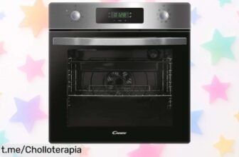 Horno multifunción de 65L con puerta doble cristal, un chollazo que se agota volando; no te pierdas esta ganga única o solo quedará en tu mente.