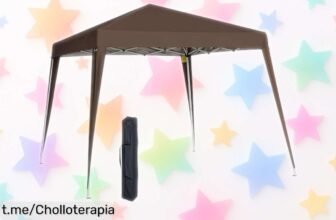 Impresionante carpa plegable 3x3m Outsunny con montaje sencillo y portable, precio de escándalo que no se repetirá. ¡Aprovecha esta oportunidad única para tus días al aire libre!