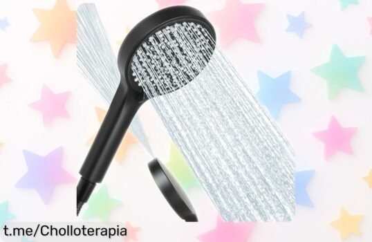 Impresionante ducha AIXMEET con 6 modos de chorro, ¡rebajado a un precio increíble! Haz que cada baño sea una experiencia divertida y sin complicaciones. ¡No te lo pierdas!