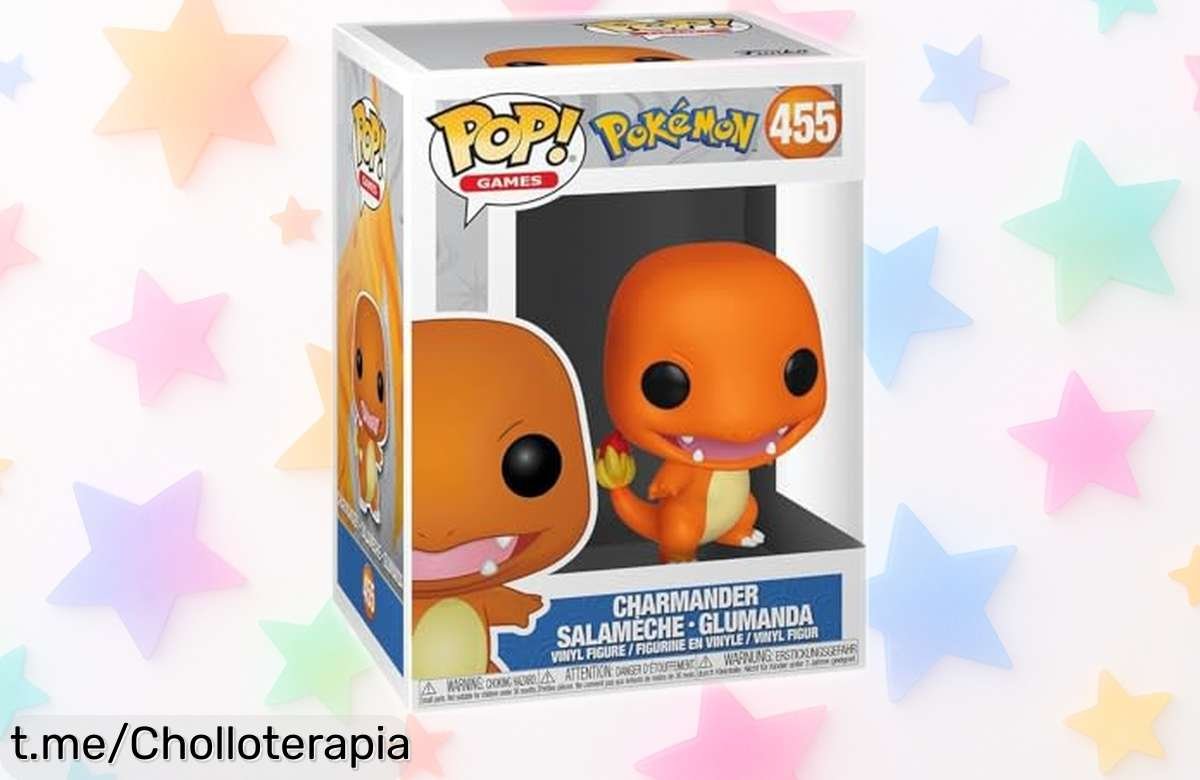 Impresionante figura de vinilo Charmander Funko Pop! para coleccionistas, rebajada una barbaridad ¡No te quedes sin el tuyo que vuelan rápido a este precio increíble!