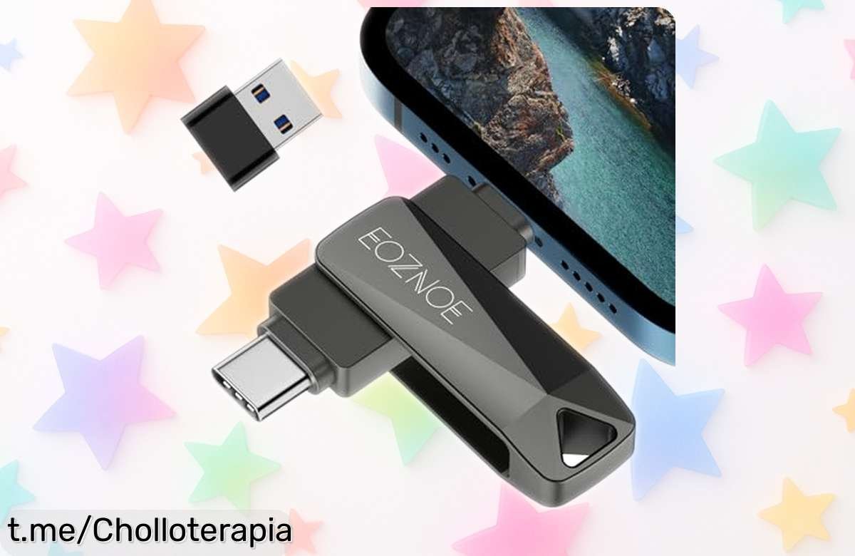 Impresionante memoria USB 3 en 1 EOZNOE de 256GB, ¡rebajada a un precio que deja sin palabras! Guarda todo donde quieras y no te quedes sin espacio. ¡Hazla tuya antes que desaparezca!