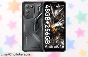 Impresionante móvil Android Blackview Fort 5 con pantalla gigante, 12 GB de RAM y batería duradera a un precio increíble; ¡no te pierdas esta oportunidad única!