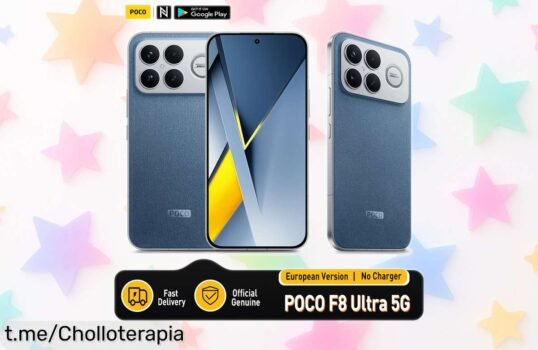 Impresionante móvil POCO F8 Ultra 5G con pantalla gigante y cámara de 50MP a un precio loco: ¡no dejes pasar esta oportunidad única de tenerlo ya!