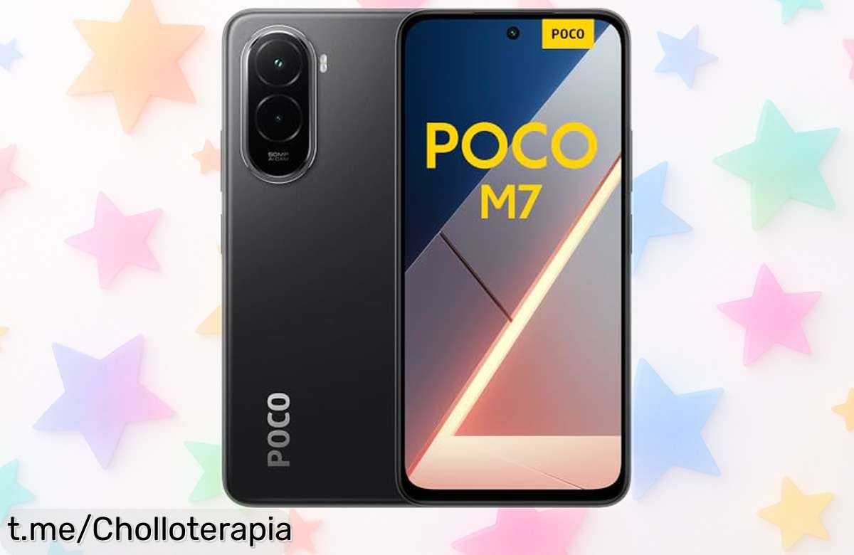 Impresionante móvil Xiaomi POCO M7 con pantalla gigante de 6,9” y cámara AI de 50MP a precio locamente bajo; ¡cómpralo ya antes que se agote!