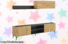 Impresionante mueble para TV DEKIT de Grupo Rimobel con un descuento brutal, ¡aprópiate del tuyo antes de que desaparezca!