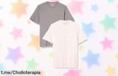 Impresionante pack de 2 camisetas básicas Amazon Essentials para hombre, calidad top a un precio de escándalo. ¡Renueva tu armario sin pensarlo dos veces!