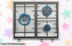 Impresionante placa de gas butano TEKA EX 60.1 con 3 fuegos: cocinas al instante y seguro, ¡un ofertón que hará feliz tu cocina!