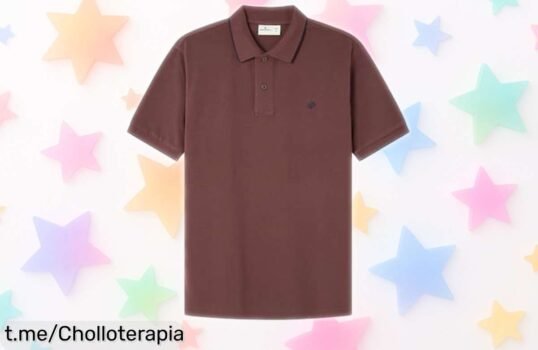 Impresionante polo piqué 100% algodón Springfield, chollo con bordado y diseño atemporal, solo por tiempo limitado: llévalo antes de que se agote y siente la diferencia en cada momento.