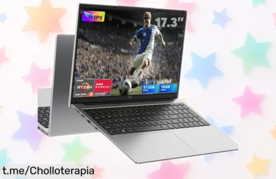 Impresionante portátil de 17,3” ACEMAGIC con Ryzen 4300U y 16GB RAM a precio de risa: ideal para trabajar y jugar, ¡no te quedes sin el tuyo antes que vuelen!