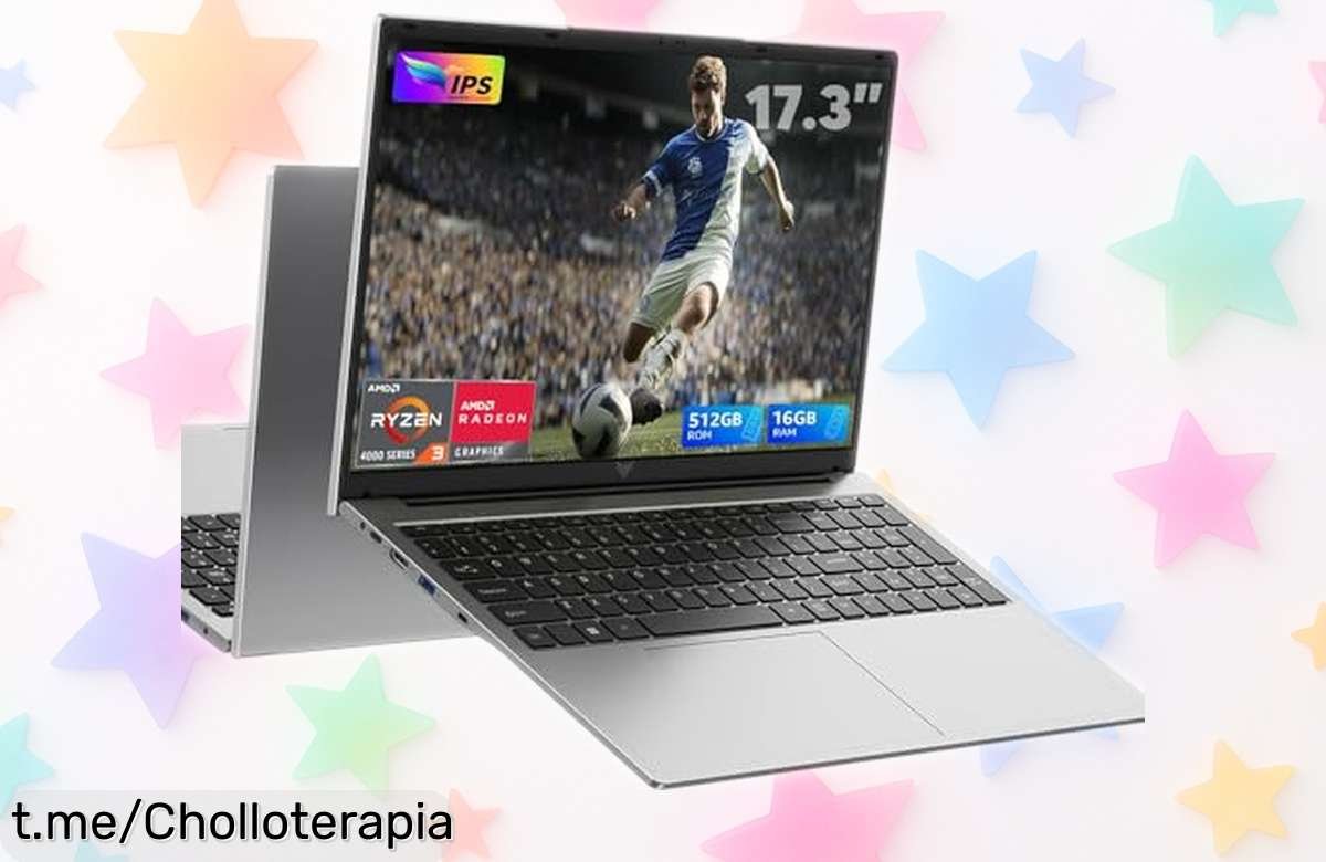 Impresionante portátil de 17,3” ACEMAGIC con Ryzen 4300U y 16GB RAM a precio de risa: ideal para trabajar y jugar, ¡no te quedes sin el tuyo antes que vuelen!