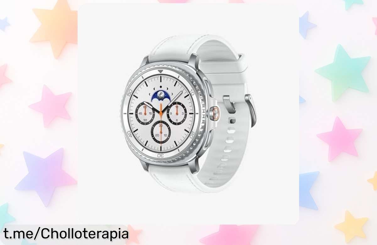 Impresionante reloj Samsung Galaxy Watch8 Classic con bisel giratorio y asistente IA a precio loco, hazte con el tuyo antes de que se acabe la oferta ¡Vive sin preocupaciones!