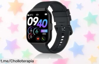 Impresionante reloj inteligente IP68 con pantalla grande y más de 110 modos deportivos a precio tirado; no te lo pierdas, ¡los quedan poquísimos!