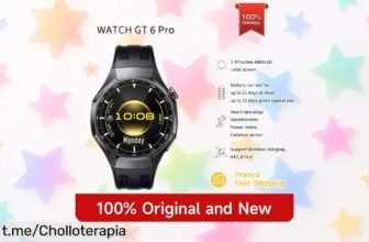 Impresionante smartwatch Huawei Watch GT 6 Pro con pantalla AMOLED de 1,47”, durabilidad insuperable y descuento que vuela: ¡no te quedes sin él!