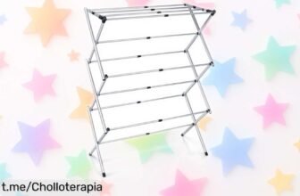 Impresionante tendedero plegable de aluminio con 4 niveles, ajustable y portátil a un precio loco que no volverás a encontrar. ¡Lleva el tuyo y disfruta de la calidad ahora mismo!