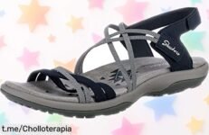 Impresionantes sandalias Skechers Reggae Slim Takes Two a un precio loco que no podrás dejar pasar, ¡prepara tus pies para el verano y consigue las tuyas ya!