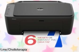 Impresora multifunción HP DeskJet 2920 con WiFi y app móvil, ¡con 6 meses de tinta gratis a un precio que vuela! No te quedes sin ella o lamentarás la oportunidad.