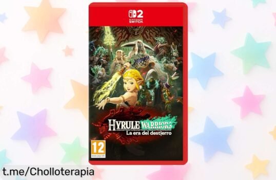 Impulsa tu aventura con Hyrule Warriors: Age of Imprisonment para Switch 2, ¡rebaja brutal que vuela y no querrás perderte!