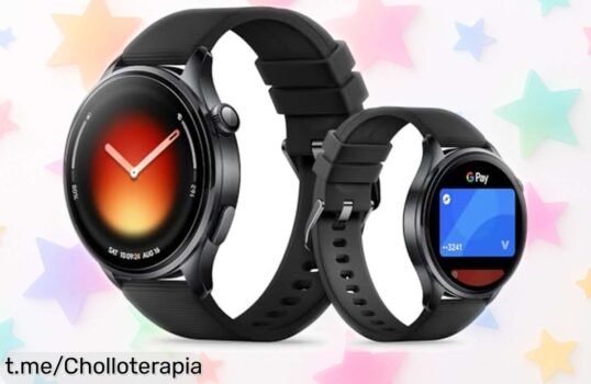 Impulsa tu ritmo con el smartwatch Xiaomi Watch 5: pantalla grande, GPS y control por gestos a un precio de locura que no querrás dejar escapar. ¡Hazlo tuyo ya!