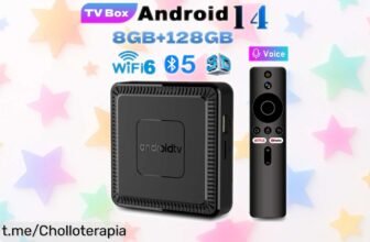 Increíble Android TV Box Q7 con 128GB y WiFi doble banda, aprovecha el descuentazo y disfruta de cine en casa sin límites ¡No dejes escapar este chollazo!