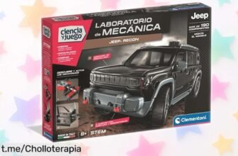 Increíble Jeep Recon de Clementoni con más de 200 piezas y dirección real a un precio tirado, ¡la diversión para los peques nunca fue tan asequible!