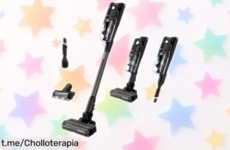 Increíble aspiradora escoba Bissell PowerClean FurGuard, ¡con rodillo autolimpiante y 50 min de batería! Aprovecha este ofertón antes que se acabe, tu hogar merece lo mejor.