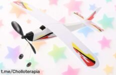 Increíble avión planeador Toyvian Davion para que los peques se diviertan mientras aprenden; ¡aprovecha el precio loco y haz de cada juego una aventura!