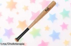 Increíble bate de madera MAX Fuchs con agarre top a precio loco, ¡aprovecha esta super oferta y empieza a dar lo mejor en el béisbol sin perder tiempo!