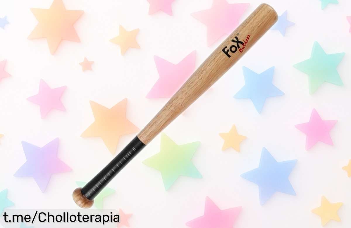 Increíble bate de madera MAX Fuchs con agarre top a precio loco, ¡aprovecha esta super oferta y empieza a dar lo mejor en el béisbol sin perder tiempo!