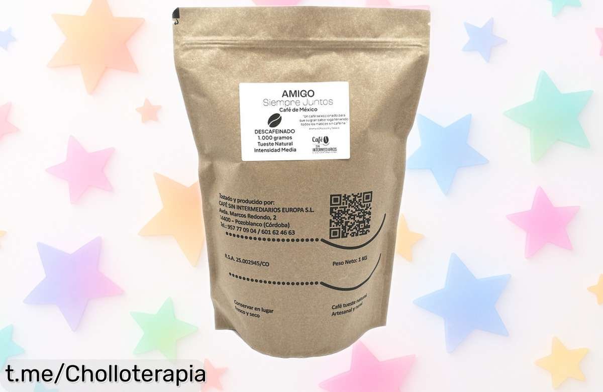 Increíble café descafeinado de Amigos Café, fresco y recién tostado: ¡precio de ganga que no se ve a menudo! Date prisa, las unidades vuelan y este sabor te encantará.