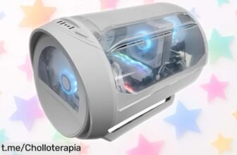 Increíble caja gaming Mars Gaming MCCYLON, diseño cilíndrico futurista y ventilación brutal: rebajadísima, ¡perfecta para el setup que siempre soñaste!