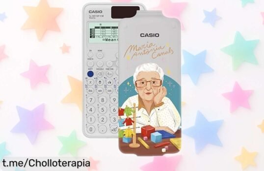 Increíble calculadora científica Casio FX991SP CW con más de 560 funciones a precio rebajado; haz que cada cálculo sea un juego y no te quedes sin la tuya.